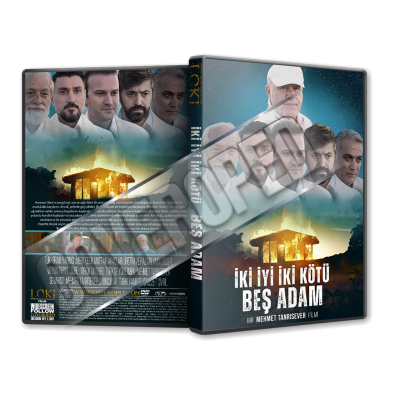 İki İyi İki Kötü Beş Adam - 2023 Türkçe Dvd Cover Tasarımı